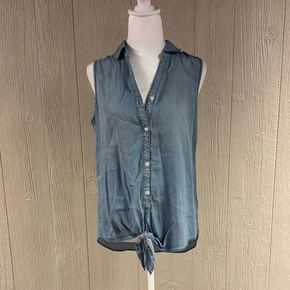 Jean color tank top